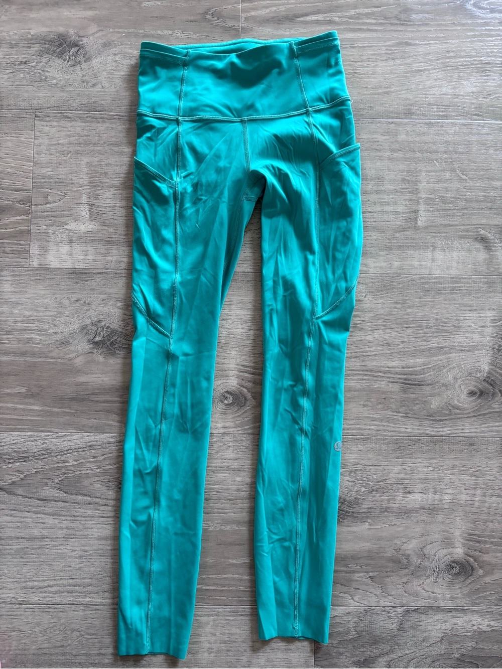 lululemon athletica Teal High-Rise Performance Leggings with Pockets